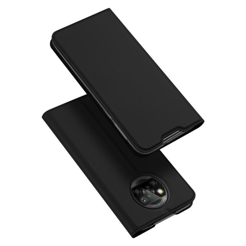 Dux Ducis - Pro Serie Slim wallet hoes - Xiaomi Poco X3 - Zwart