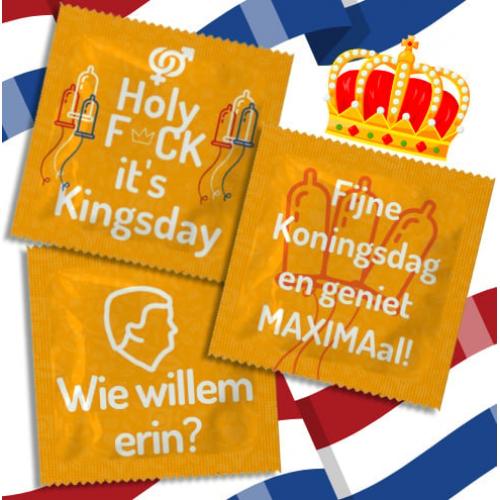 Condoom Anoniem Koningsdag Condooms - 3 Stuks