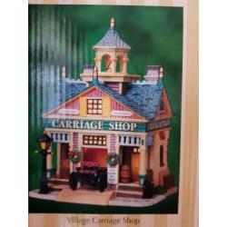 Lemax Carriage Shop kerstdorp kersthuisjes