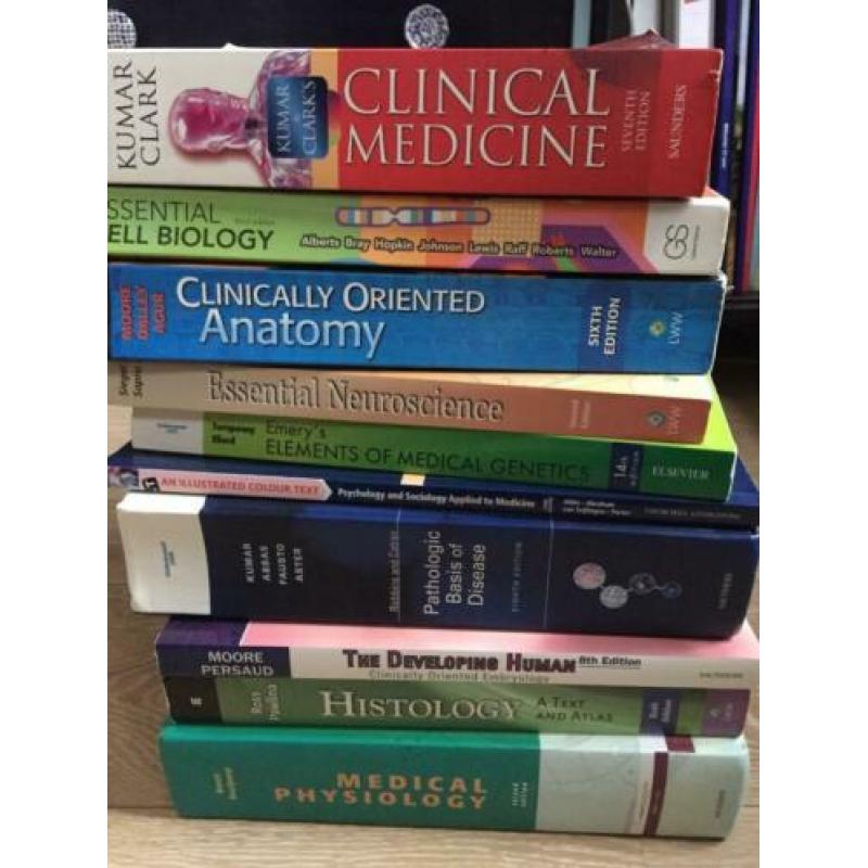 Geneeskunde studieboeken