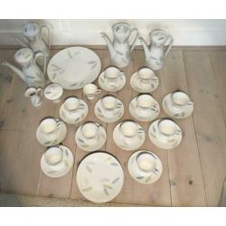 Jaren ‘60 Koffieservies Rosenthal Form 2000 Bunte Blätter