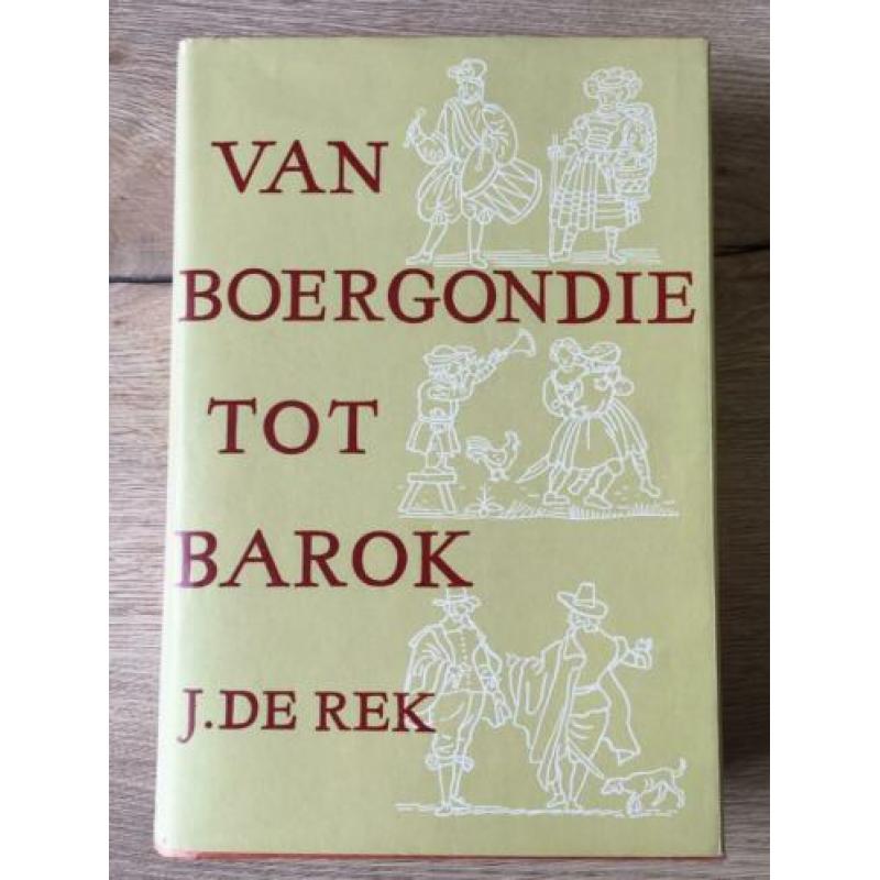 J. de Rek, vijf boeken over onze vaderlandse geschiedenis.