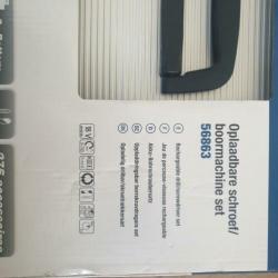 Splinter nieuwe boormachine set oplaatbare