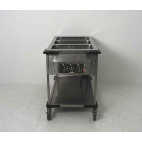 Au-bain marie, gebr.model Hupfer, verrijdbaar €325,- ex