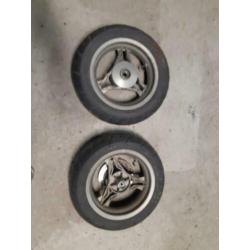 Sachs SX1 set wielen NETTE STAAT (ook voor Generic scooter)