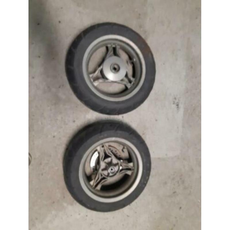 Sachs SX1 set wielen NETTE STAAT (ook voor Generic scooter)