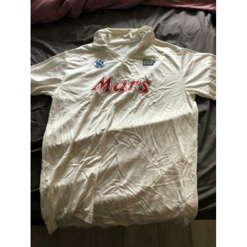 Napoli, Italië, retro voetbalshirt, Diego Maradona
