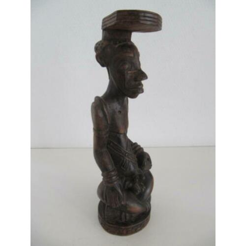 KUBA Ndop Koningsbeeld Afrikaanse etnische tribale kunst