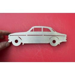 metalen RVS Volvo Amazon 121 122S 122 bord [nieuw]