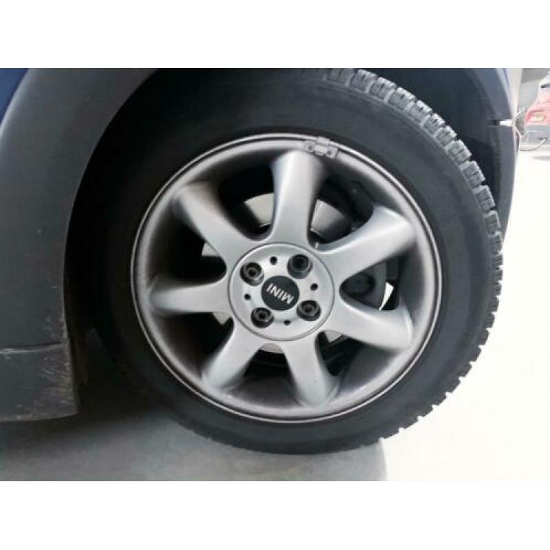 Mini cooper velgen incl Runflat winterbanden 195/r55 16 inch