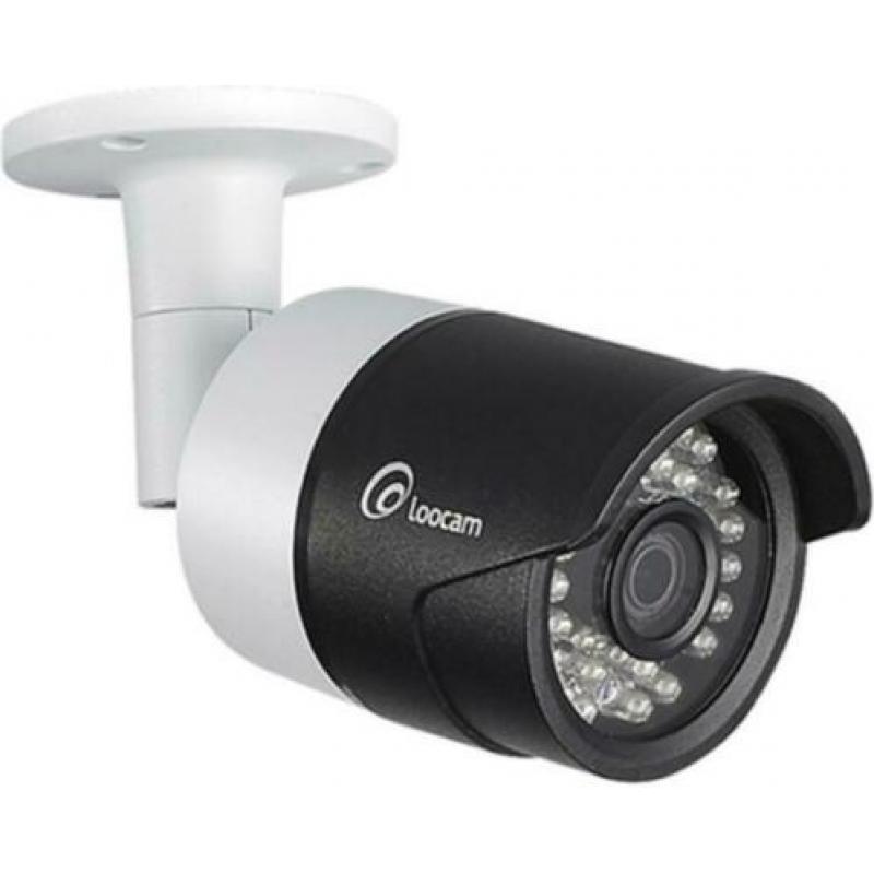 Loocam 4 FULL Hd Camera Bewaking set 2mp 1RB HDD Live.NIEUW