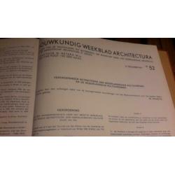 Bouwkundig weekblad Architectura 1941
