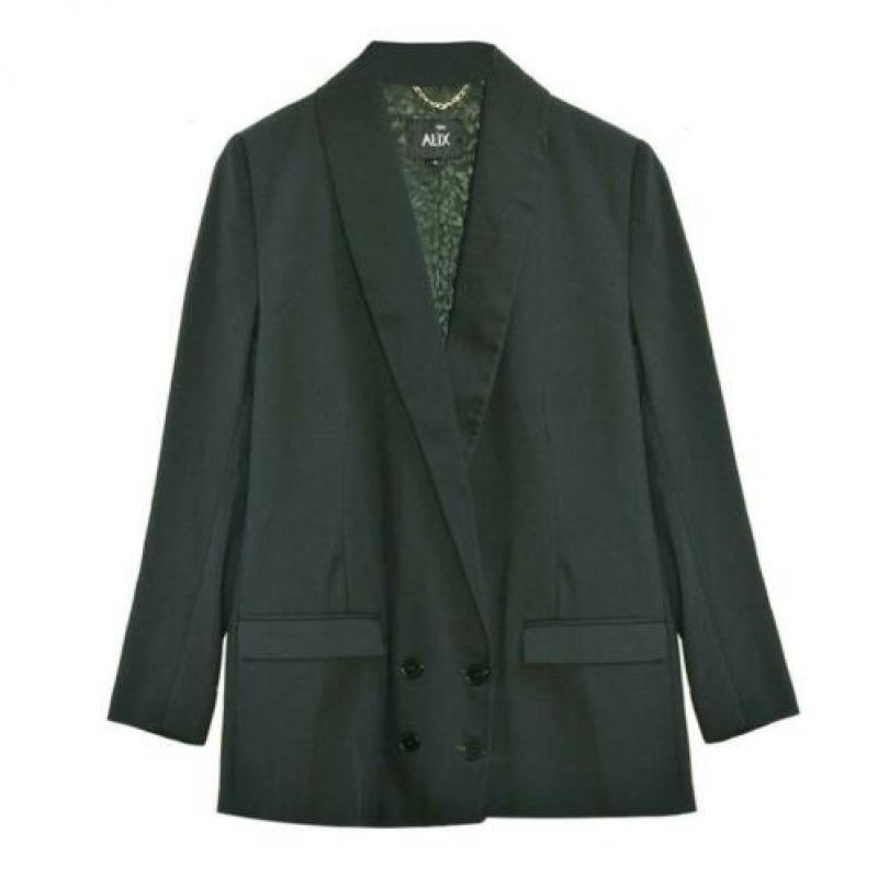 ALIX the Label - Mooie donkergroene blazer maat S - Nieuw