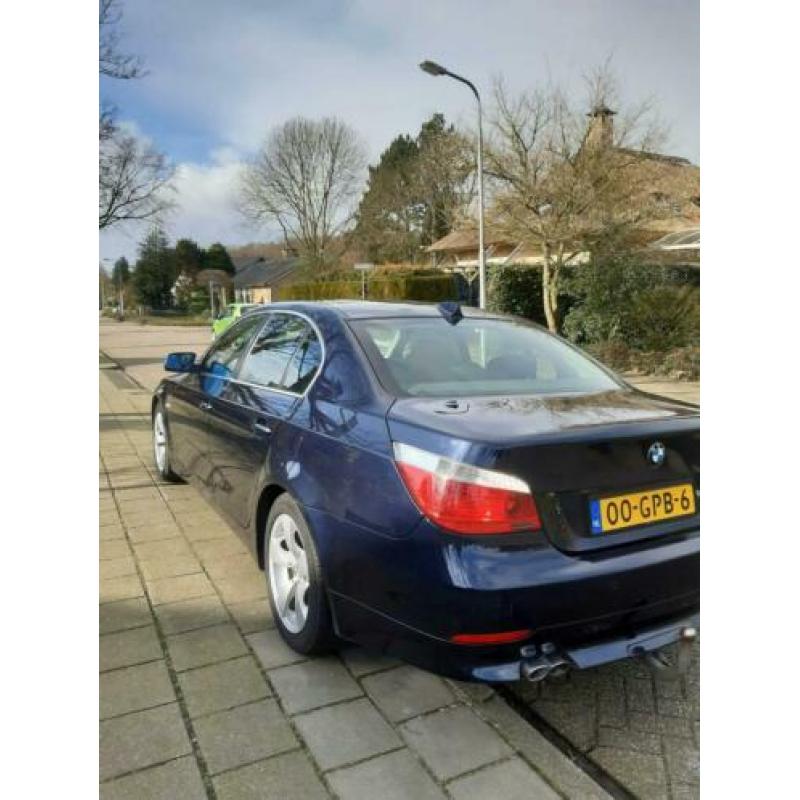 BMW 5-Serie 2.5 D 525 AUT 2005 Blauw