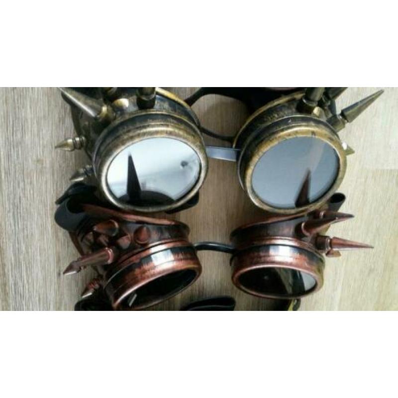 Steampunk goggles/brillen