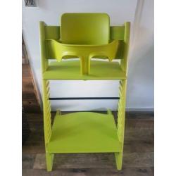 Mooie Stokke tripp trapp stoel triptrap trip trap limegroen
