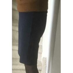Suede rok Costes XS - donker blauw