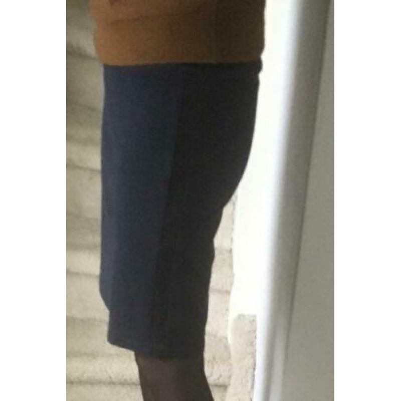 Suede rok Costes XS - donker blauw