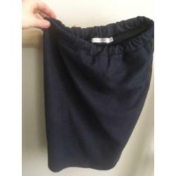 Suede rok Costes XS - donker blauw