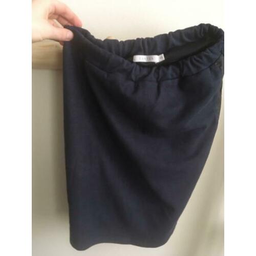 Suede rok Costes XS - donker blauw