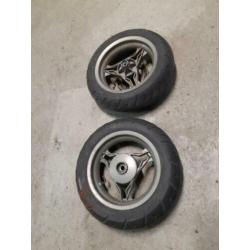 Sachs SX1 set wielen NETTE STAAT (ook voor Generic scooter)