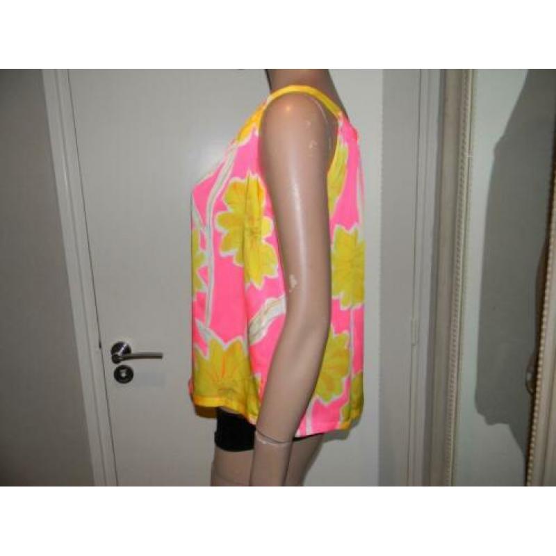 MARCCAIN fleurige blouse MAAT 34/36 (N1) NIEUW