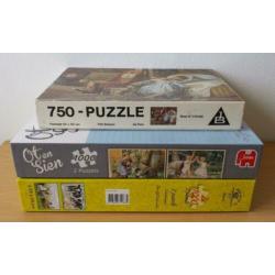2 Puzzels Cornelis Jetses / Ot en Sien - 1000 stukjes - nr.5