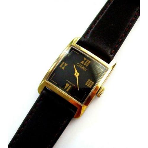 Vintage SLAVA nieuw mechanisch dames polshorloge, USSR
