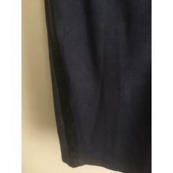 Suede rok Costes XS - donker blauw