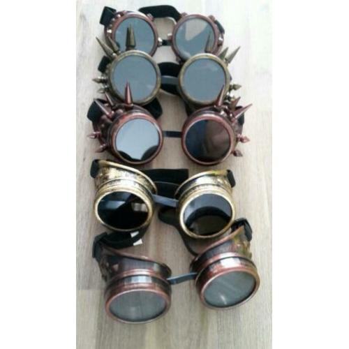 Steampunk goggles/brillen