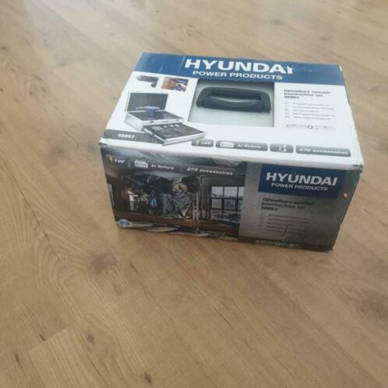 Splinter nieuwe boormachine set oplaatbare