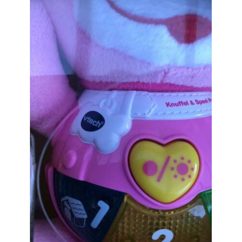 Vtech knuffel en speel puppy nieuw roze