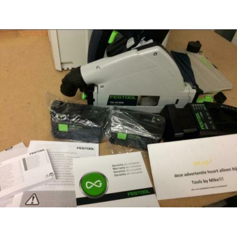 Nieuwe festool tsc 55 set