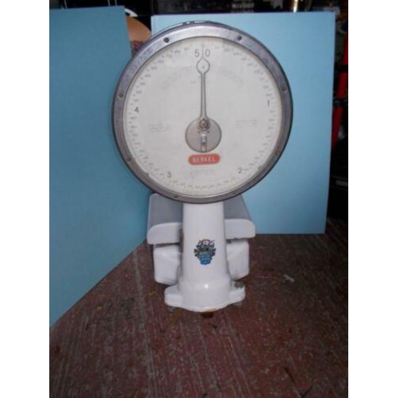 Vintage BERKEL BAKKZER/SLACHTER WEEGSCHAAL