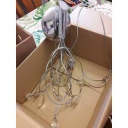 Wandlamp, ventilatorlamp en hang lamp