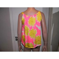 MARCCAIN fleurige blouse MAAT 34/36 (N1) NIEUW