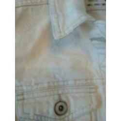 Zara jeansjasje/jas/jack maat 36/38/S beige used look zgan