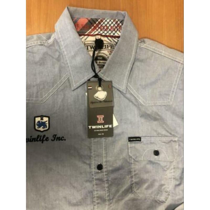 Twinlife casual overhemd L