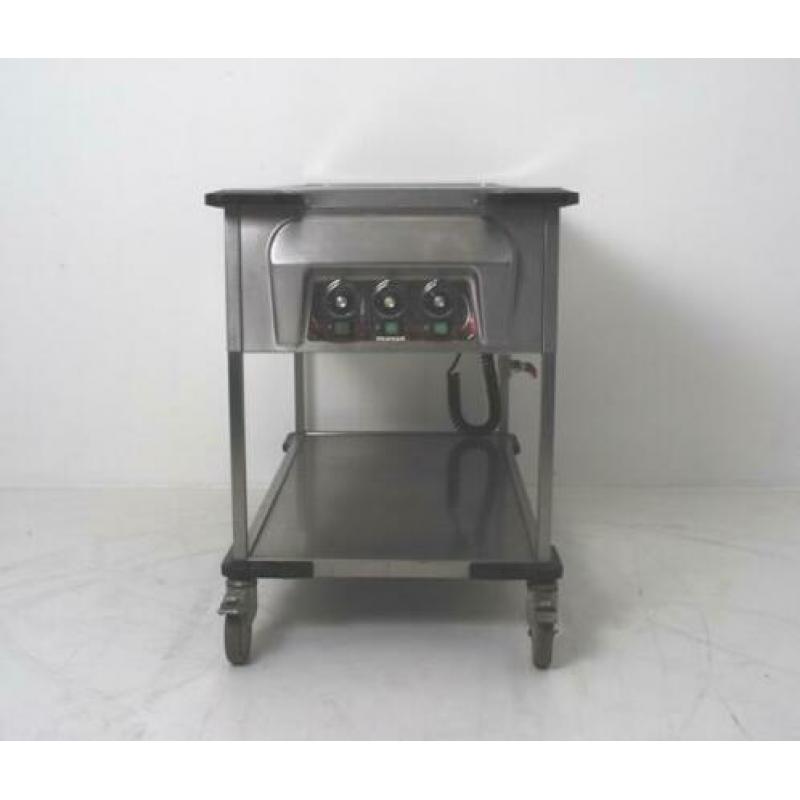 Au-bain marie, gebr.model Hupfer, verrijdbaar €325,- ex