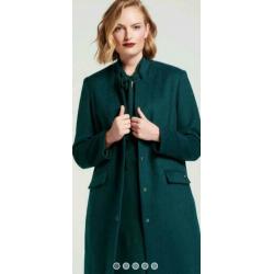 Didi jas wol wollen groen mt 48 Nieuw !