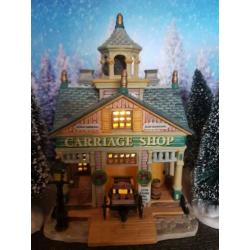 Lemax Carriage Shop kerstdorp kersthuisjes