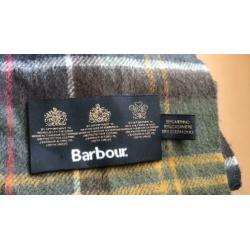 BARBOUR overhemd (S) en wollen sjaal Z .G.A.N.