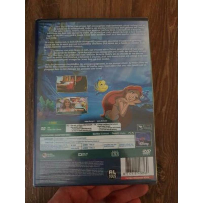Disney dvd de kleine zeemeermin