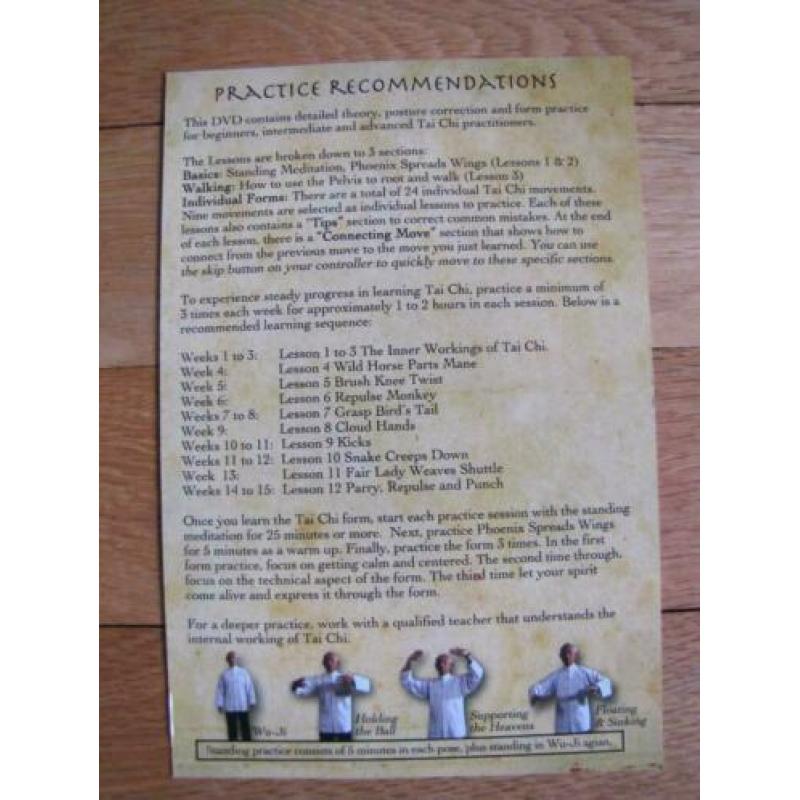 Tai Chi : Stillness through Motion * DVD