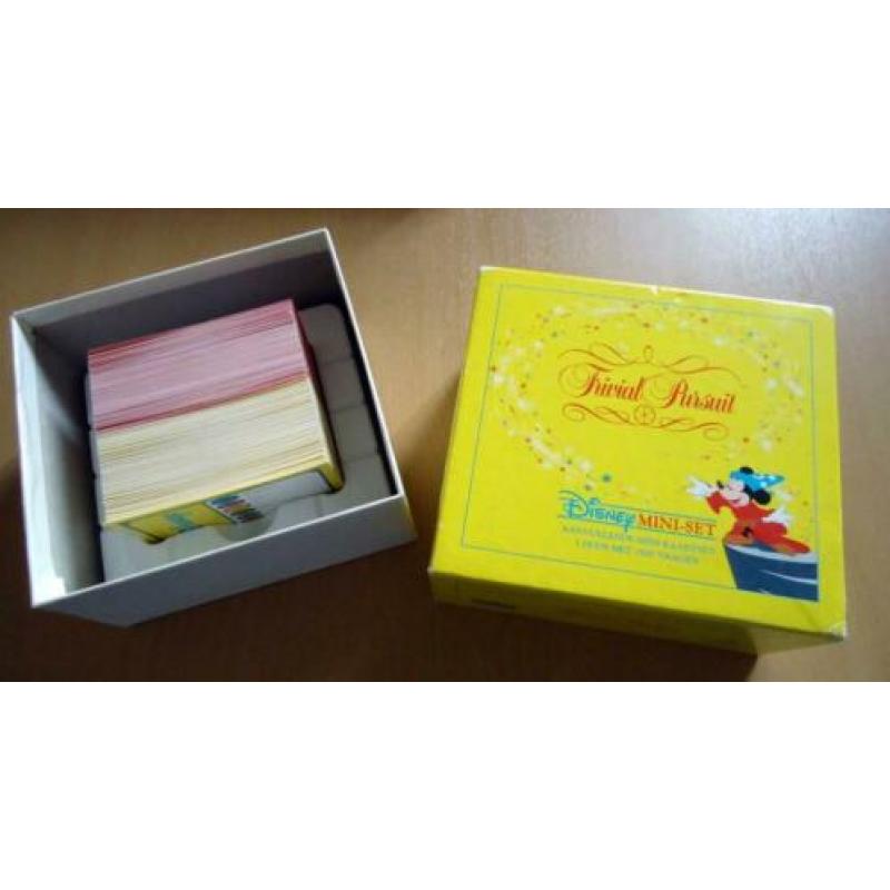 Trivial Pursuit Junior editie + Disney mini-set, als nieuw