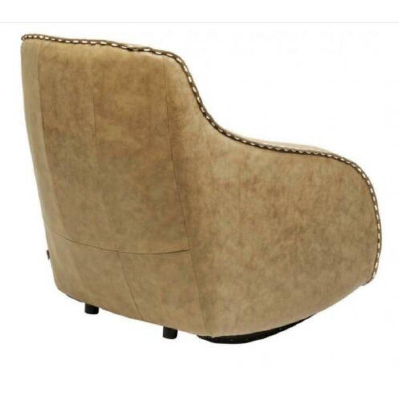 Beige schommelfauteuil - Kare Design Ritmo rocking chair