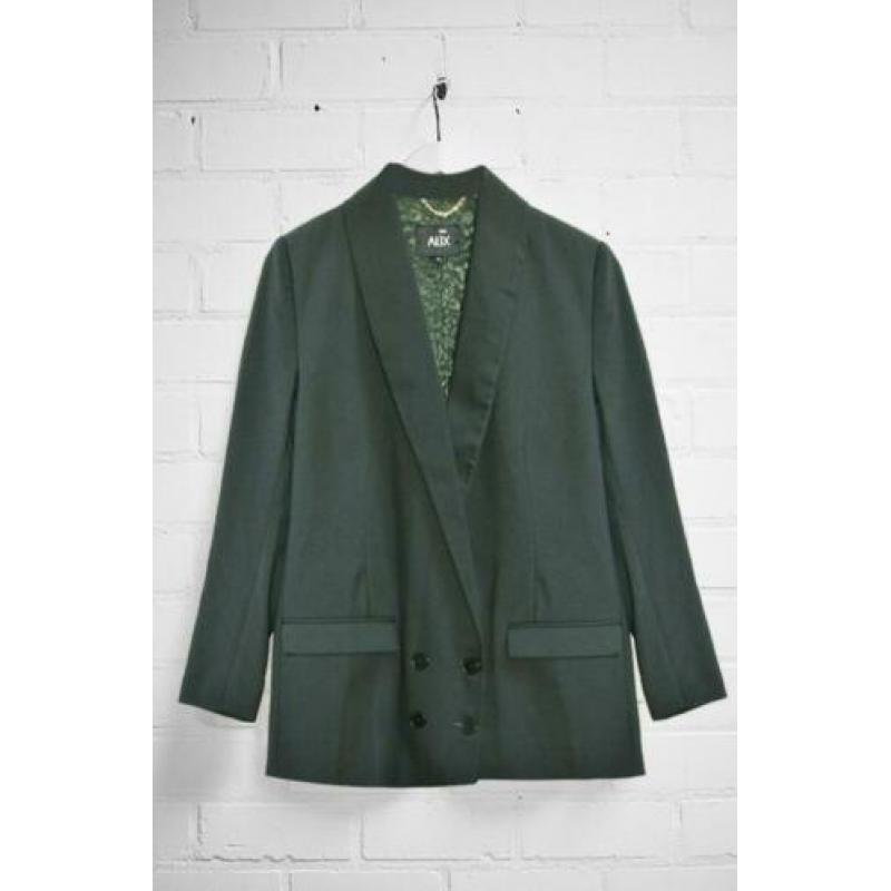ALIX the Label - Mooie donkergroene blazer maat S - Nieuw