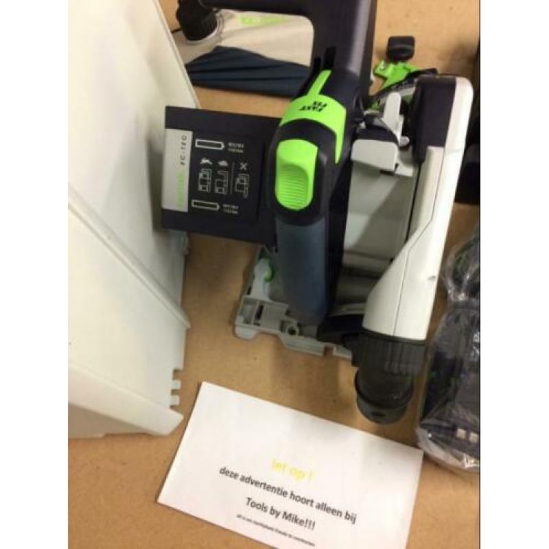 Nieuwe festool tsc 55 set