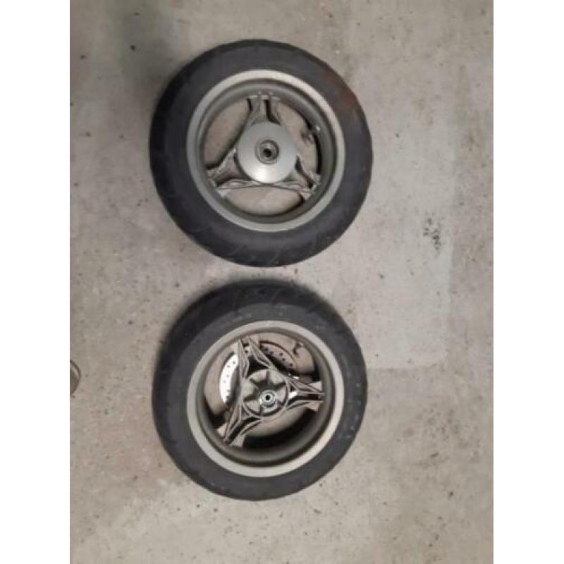 Sachs SX1 set wielen NETTE STAAT (ook voor Generic scooter)