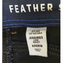 Donkerblauwe jeans